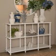 Bobbin Oak Console White