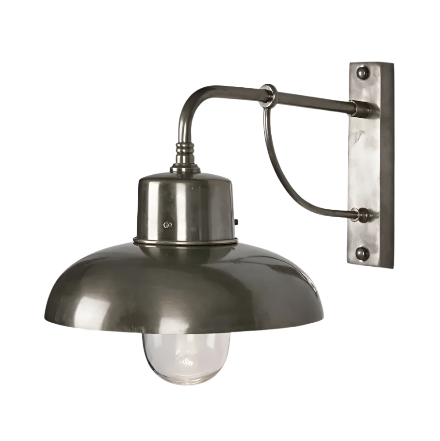 Bridgewater Outdoor Wall Light Silver