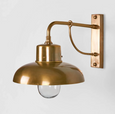 Bridgewater Outdoor Wall Light Brass