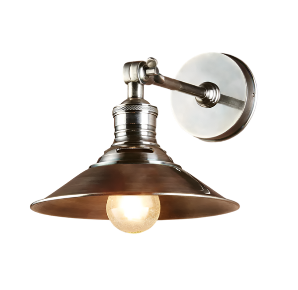 Bristol Wall Light Antique Silver
