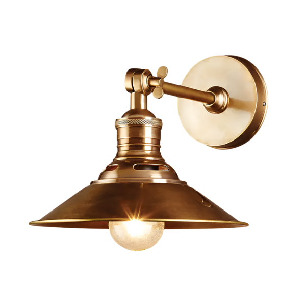 Bristol Wall Light Antique Brass