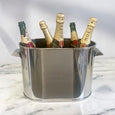 C’est La Vie Stainless Steel Champagne Bucket 35cm in a styled entertaining setting