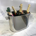 C’est La Vie Stainless Steel Champagne Bucket 35cm in a styled entertaining setting