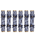 blue and gold chinoiserie crackers individual set styled for elegant table settings and entertaining