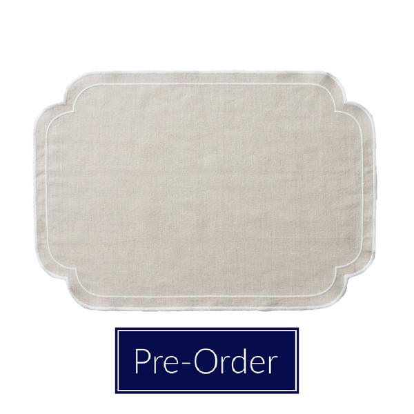 Chloe Liveable Linen Placemat Set/4