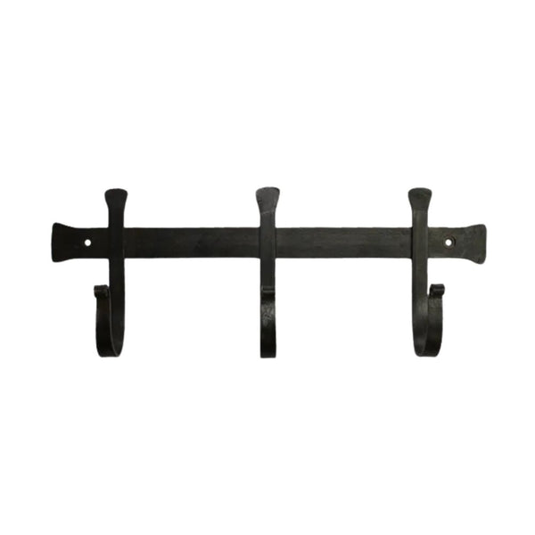 Chunky Iron 3 Hook Brush Black