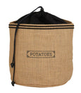 Coastal Pantry Storage Sack Bundle - Natural Jute Set of 3 - Hamptons Style