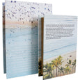 Coastal Surf decorative book boxes set of two with beach, ocean and palm-tree covers — supplier image 3