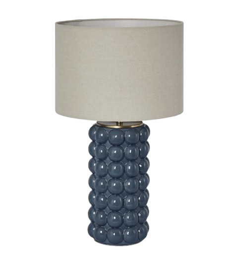 Condetti Blue Table Lamp with Shade