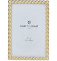 Demeter Metal Photo Frame Gold 4x6" - Hamptons Style
