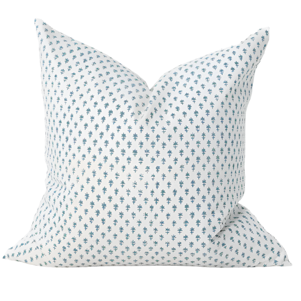 Devon Dots Blue Medium Cushion 50cm