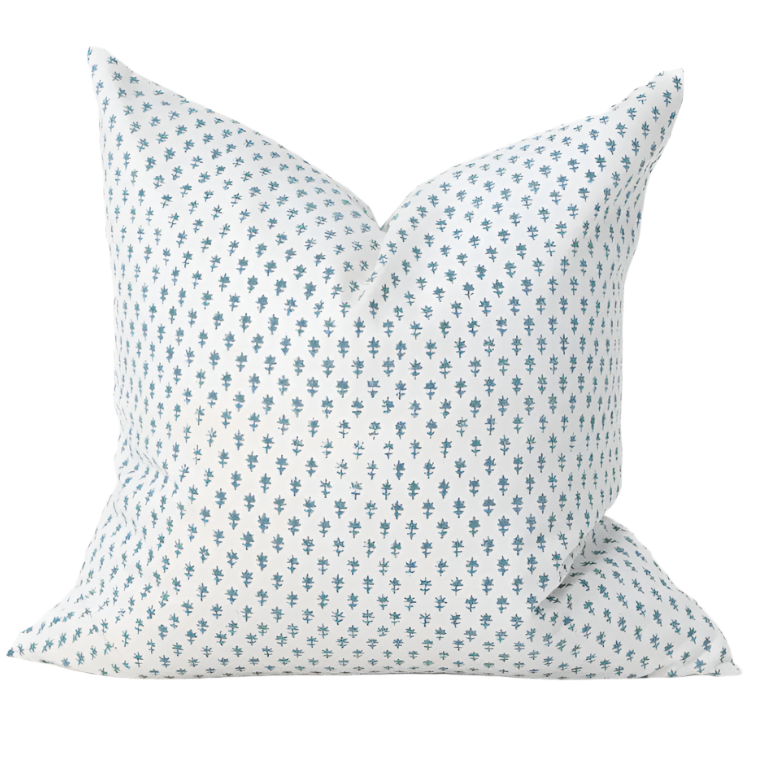 Devon Dots Blue Medium Cushion 50cm