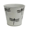 Dragonfly Round Planter