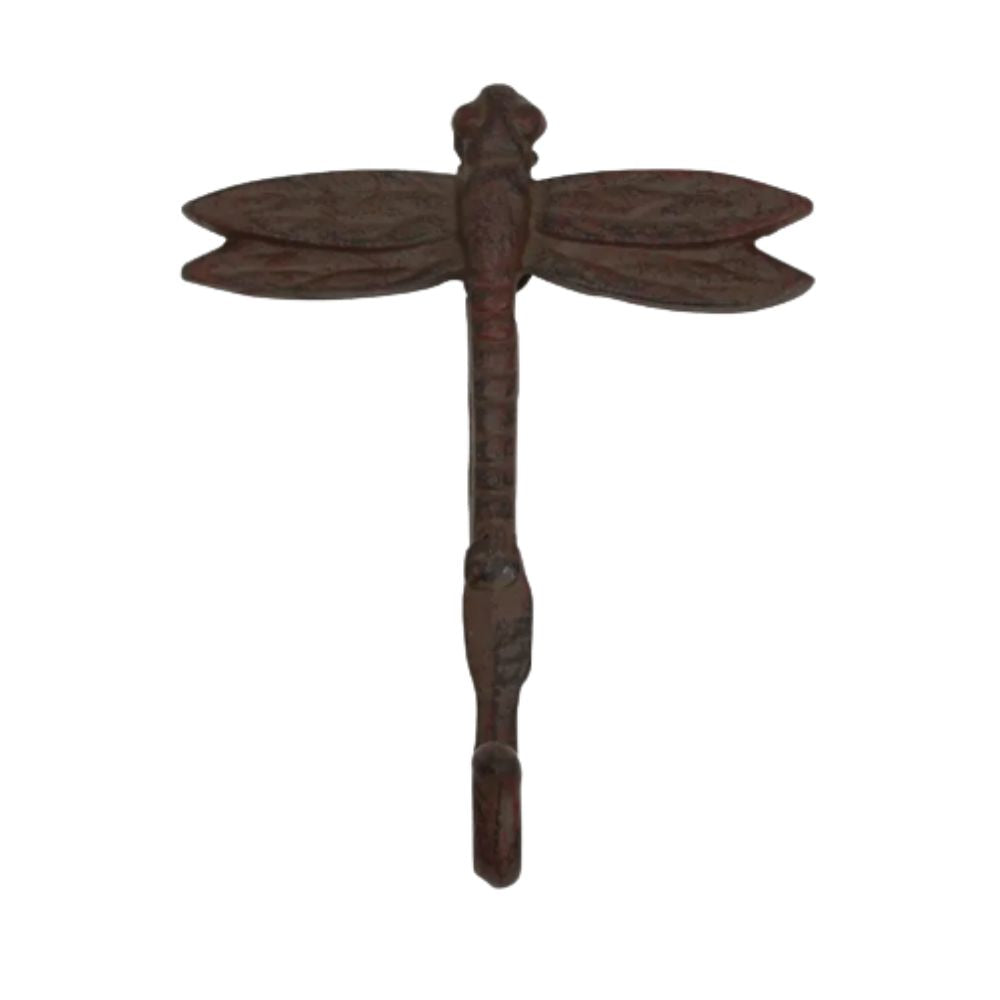 Dragonfly Wall Hook Brown
