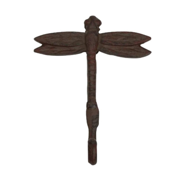 Dragonfly Wall Hook Brown - Hamptons Style