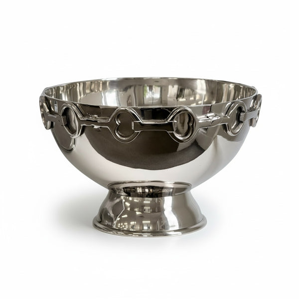 Equestrian Buckle Champagne Bucket 38.5cm with product details visible