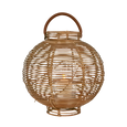 Eva Rattan Lantern Small