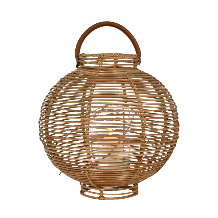 Eva Rattan Lantern Small