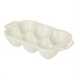 Darley Stoneware Egg Tray Cream