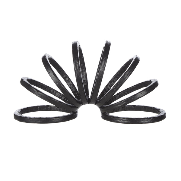 Slinky Sculpture Black