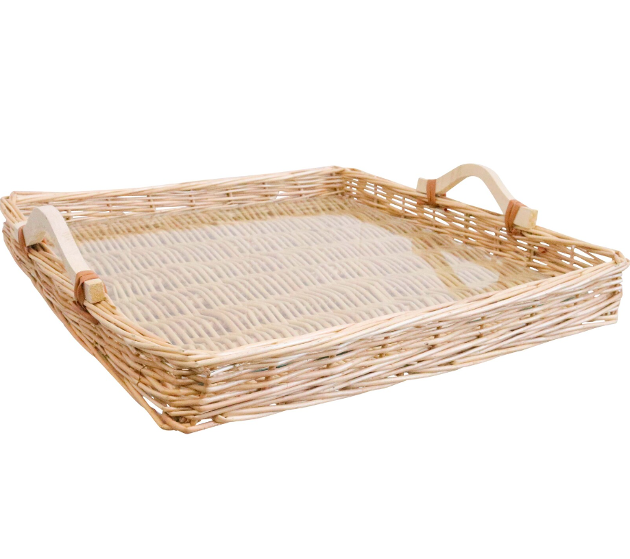 Farron Wicker Tray Square