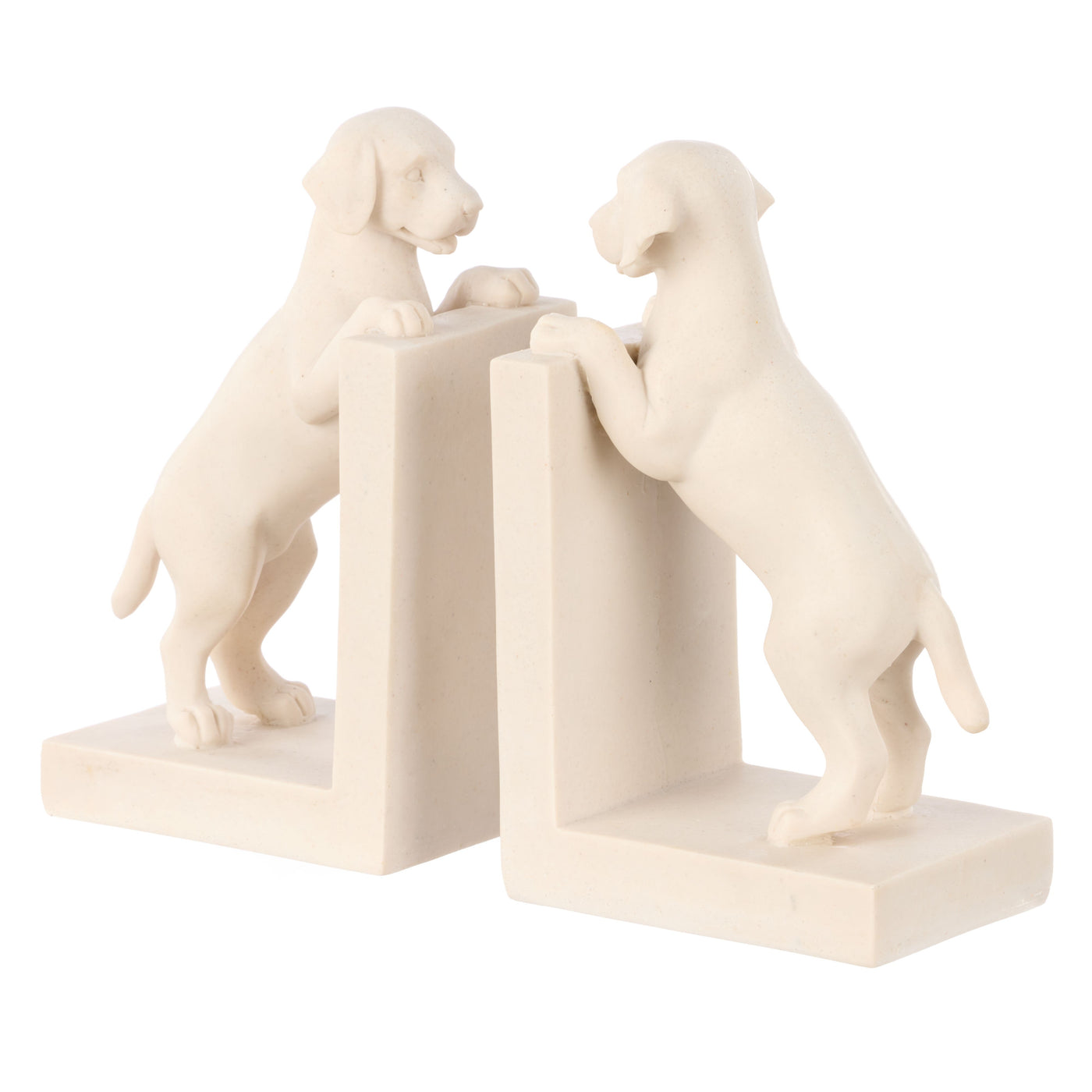 Kyon Dog Bookends 2pc/Set Stone