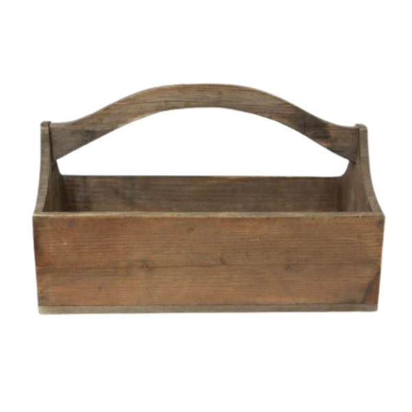 Wooden Garden Tool Crate - Hamptons Style