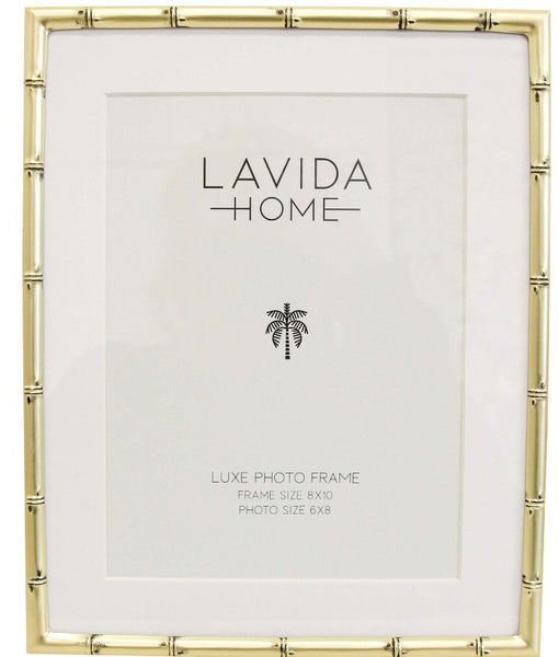 Bamboo Gold Photo Frame 8 x 10