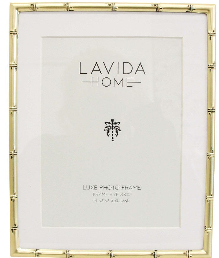 Bamboo Gold Photo Frame 8 x 10