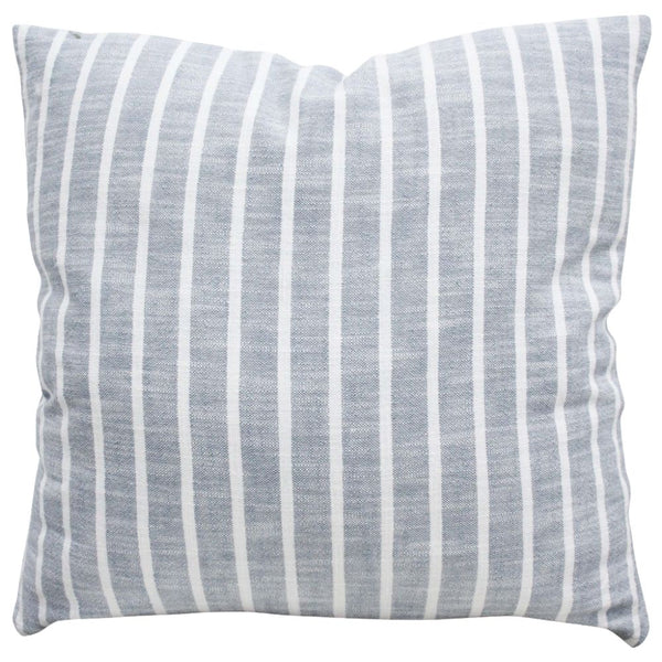 Harbour Stripe Cushion Chambray
