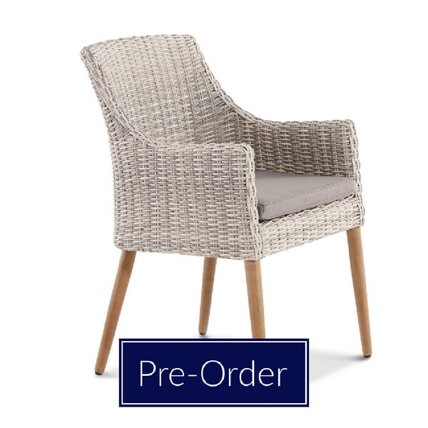 Henley Dining Chair White/Grey