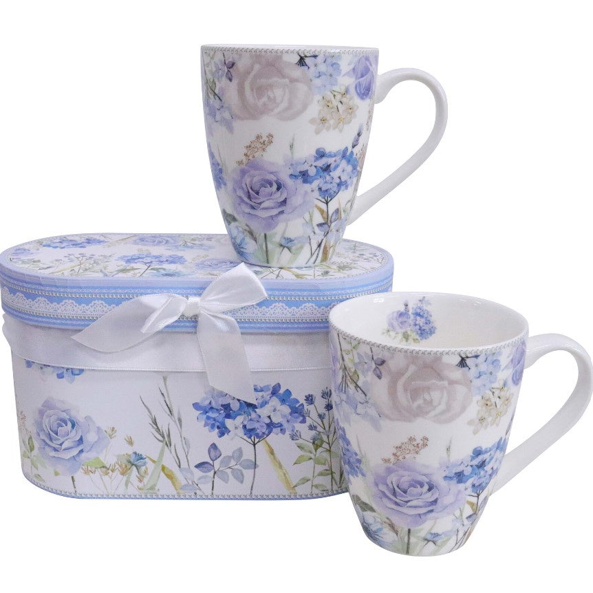 Hydrangea Blooms Tea Cups Set/2