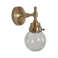 Iceberg Outdoor Wall Light Antique Brass