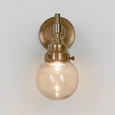 Iceberg Outdoor Wall Light Antique Brass