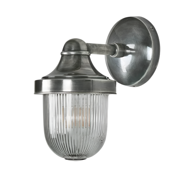 Jade Outdoor Wall Light Silver