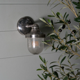 Jade Outdoor Wall Light Silver