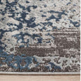 Keira Grey Runner edge detail showing soft low-profile finish and contemporary faded design