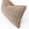 Crochet Natural Lumbar Cushion