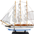 LED Coastal Sailing Ship Ornament 31cm