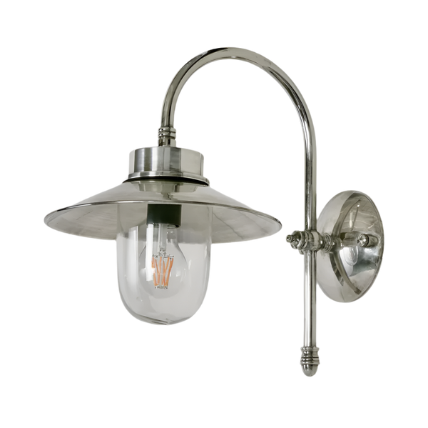 Legacy Outdoor Wall Light Antique Silver