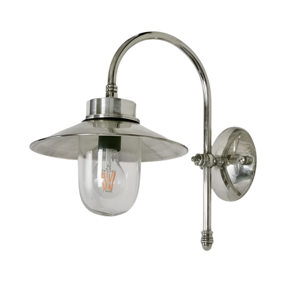 Legacy Outdoor Wall Light Antique Silver