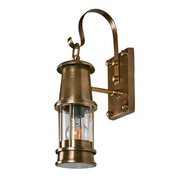 Liberty Outdoor Wall Light Antique Brass