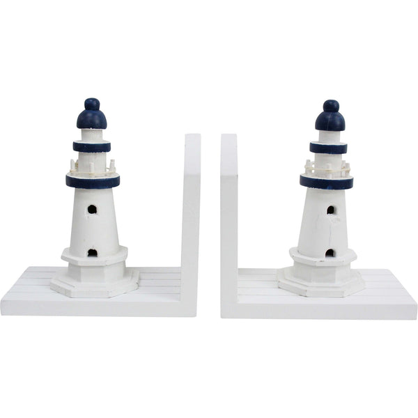 Lighthouse Bookends S/2