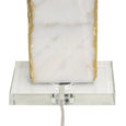 Lumière Marble Table Lamp with Gold Detail - Hamptons Style