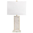 Lumière Marble Table Lamp with Gold Detail - Hamptons Style