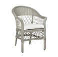 Marco Aluminium Synthetic Wicker Outdoor Chair Grey