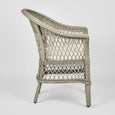 Marco Aluminium Synthetic Wicker Outdoor Chair Grey