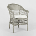 Marco Aluminium Synthetic Wicker Outdoor Chair Grey