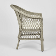 Marco Aluminium Synthetic Wicker Outdoor Chair Grey