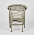 Marco Aluminium Synthetic Wicker Outdoor Chair Grey